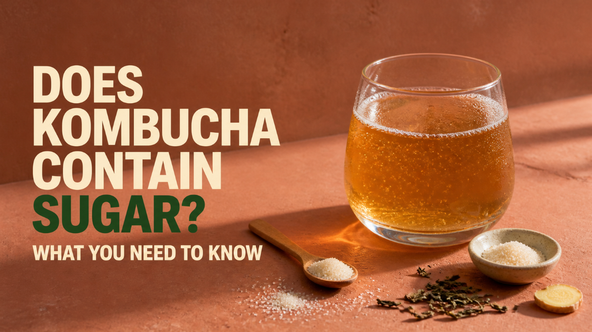 Does Kombucha Contain Sugar? What You Need to Know