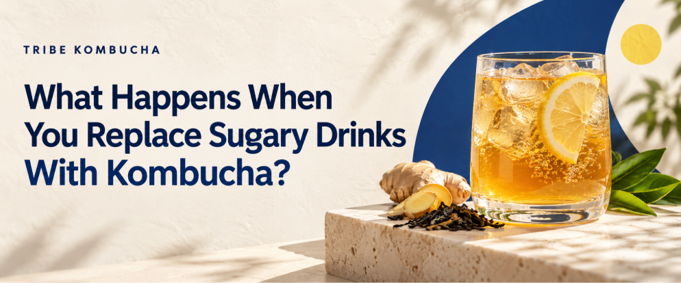 What Happens When You Replace Sugary Drinks With Kombucha?