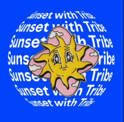 sunset with tribe